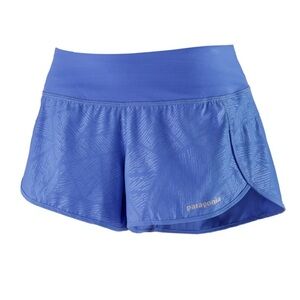 Patagonia Strider Vibrant Blue Running Hiking Shorts